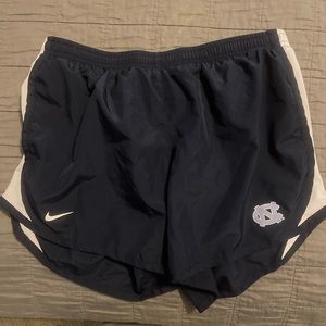 Navy Blue Nike athletic shorts